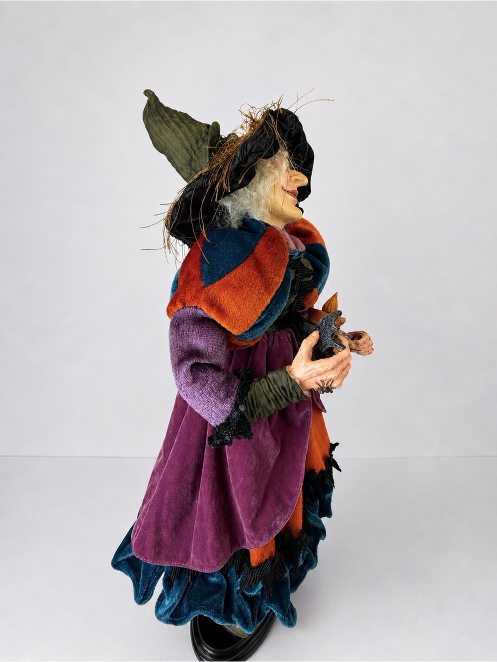 Vintage 20” Halloween Witch Figure Large Fall Decor Doll - Picture 6 of 14